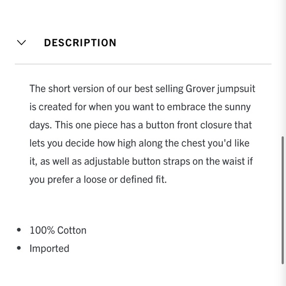 Pistola sz M olive green short jumpsuit - Picture 8 of 8